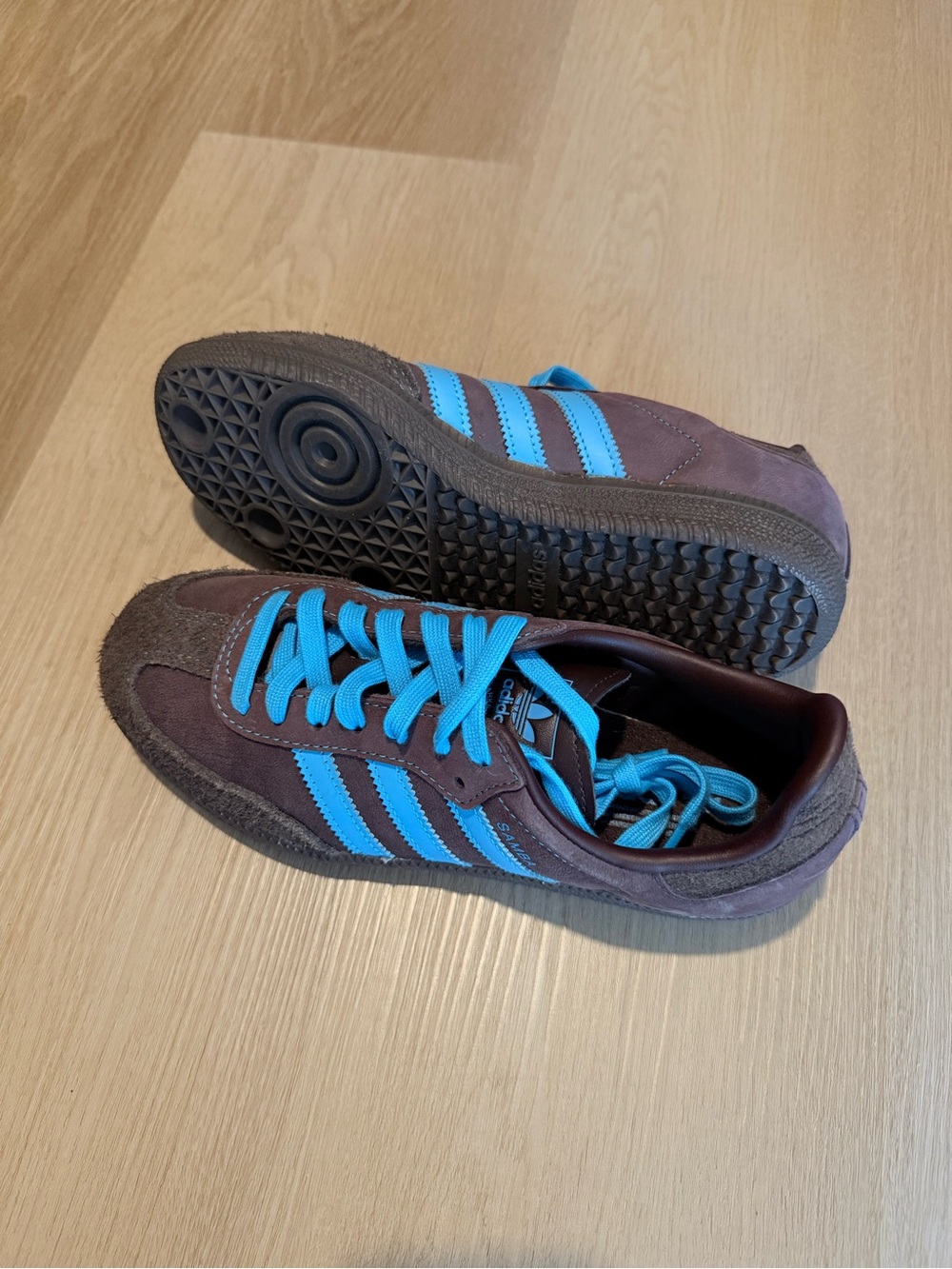 adidas samba OG Brown Suede Sneakers, womens 6.5